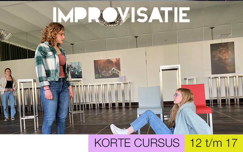 korte cursus improvisatie voor jongeren jeugdtheaterschool Zwolle