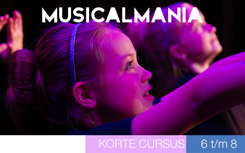 MusicalMania (6 t/m 8 jaar) zang, dans & spel